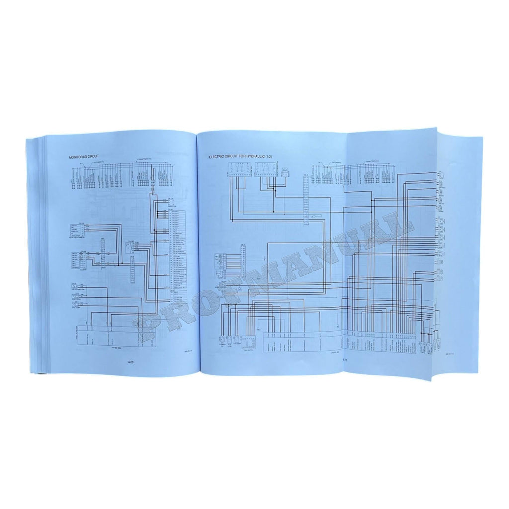Hyundai HX300L CRAWLER EXCAVATOR Hardcover Repair Service Manual