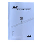 JLG 400S 460SJ Boom Lift Parts Catalog Hard Copy Manual