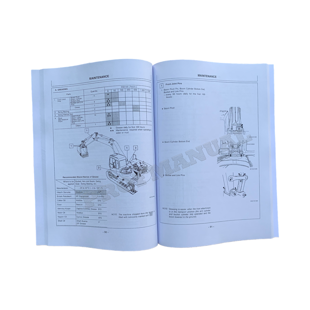HITACHI EX300-3 EX300LC-3 EX300H-3 EX300LCH-3 EXCAVATOR OPERATORS MANUAL