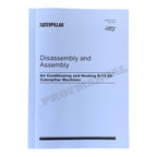 Caterpillar Cat Air Conditioning Heating R-12 Disassembly Assembly Manual
