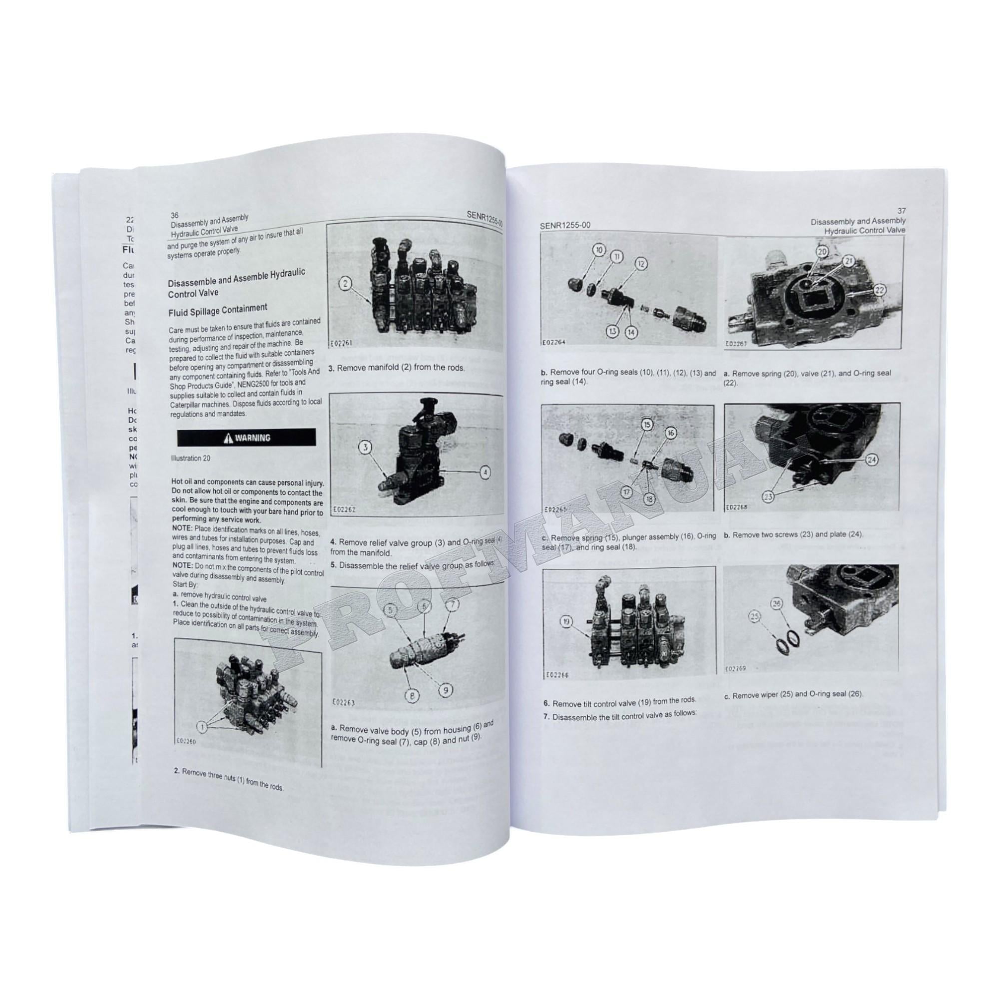 Caterpillar CAT D3C D4C D5C SERIES 3 HYSTAT TRACTOR Manual Disassembly Assembly