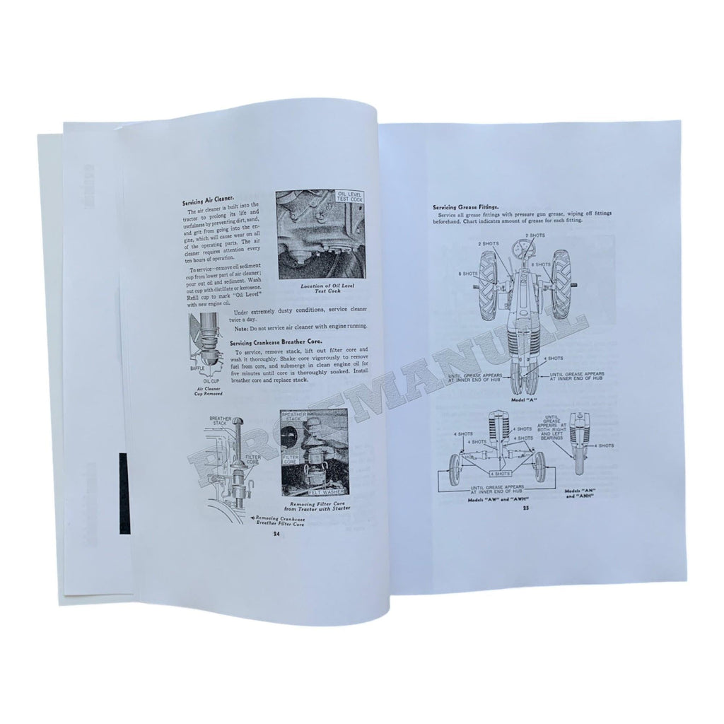 MANUAL DEL OPERADOR DEL TRACTOR JOHN DEERE 477000-583999