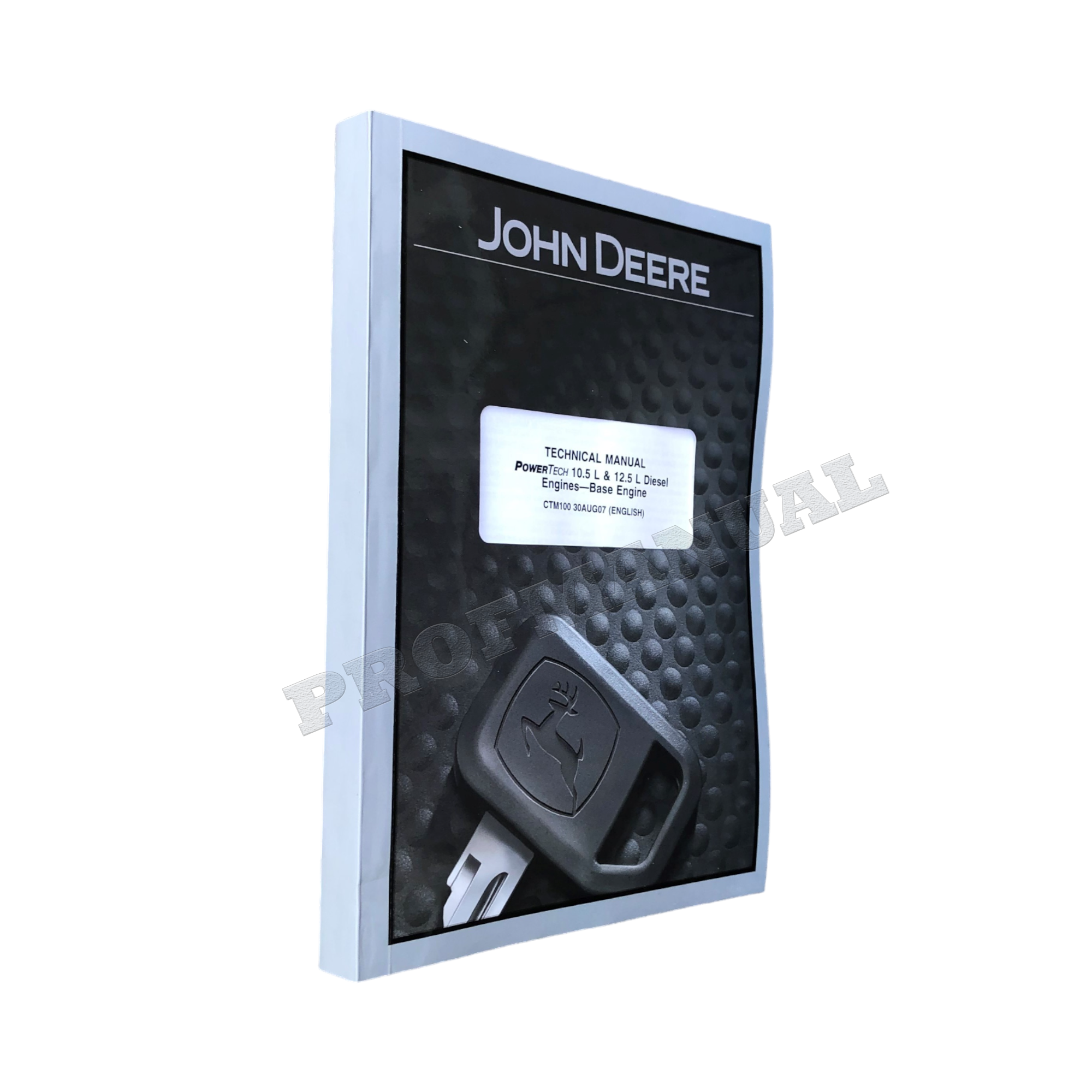 John Deere POWERTECH 6105 10.5 L 6125 12.5 L Engine REPAIR SERVICE MANUAL CTM100