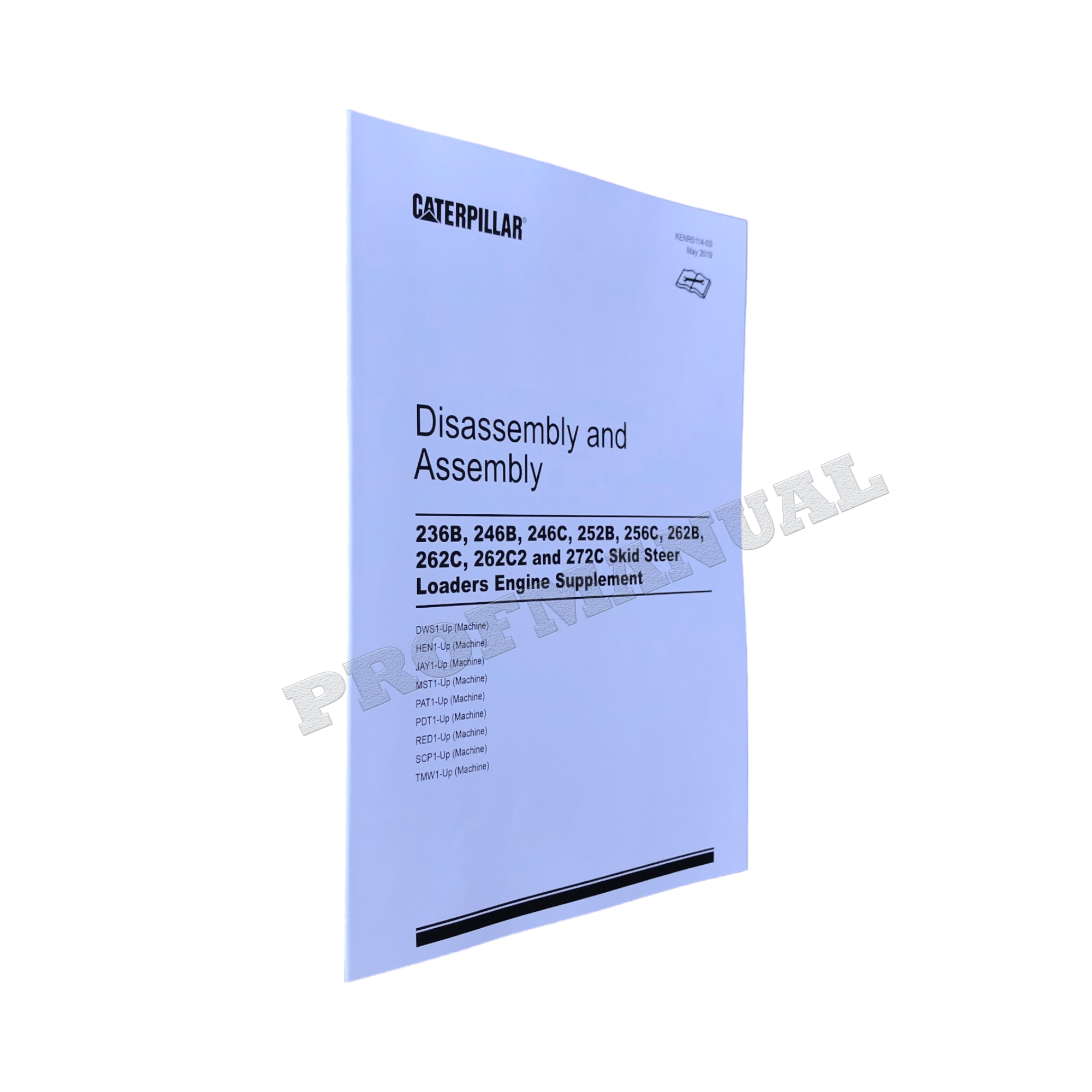 Manual de servicio del motor Caterpillar 3044C Desmontaje Montaje + suplemento