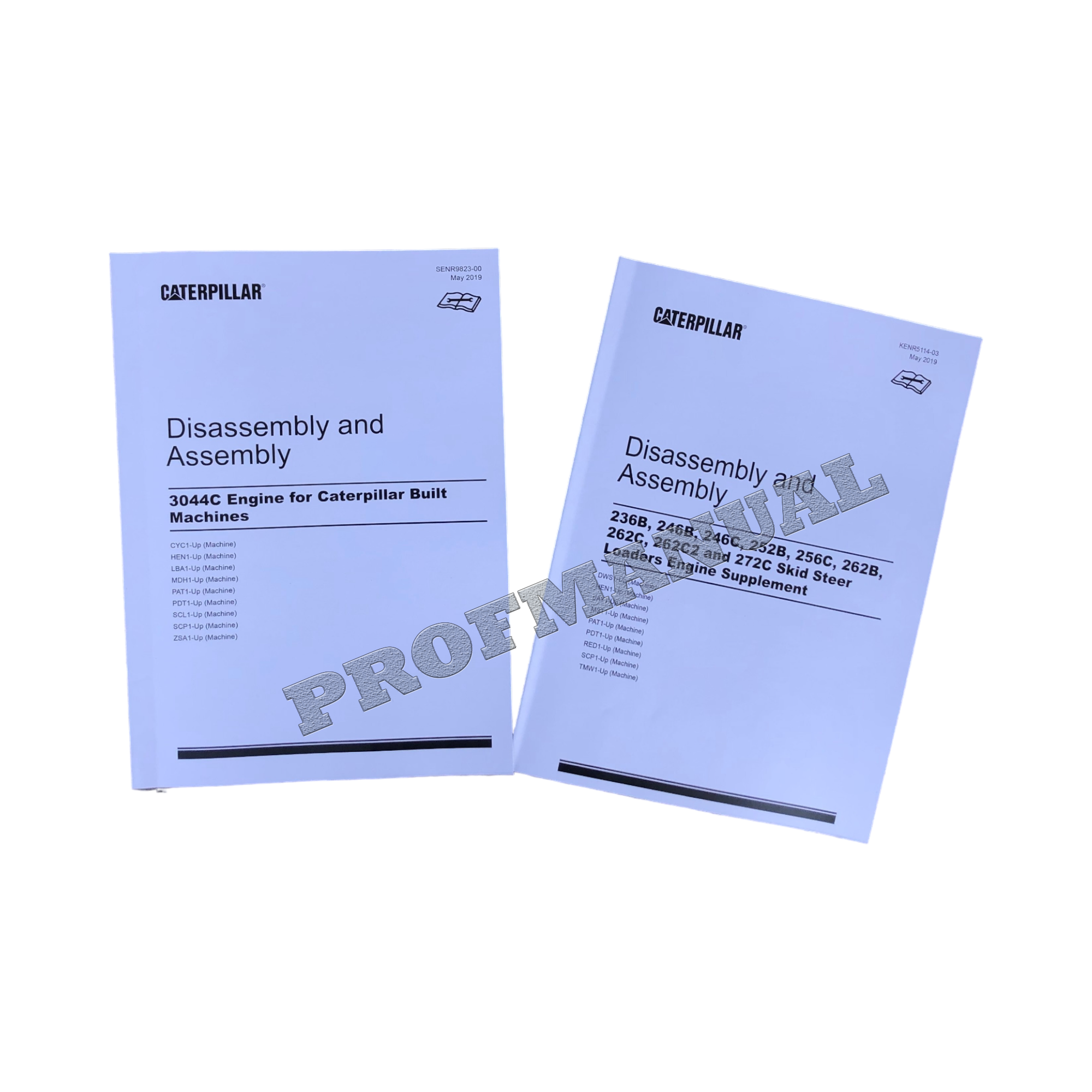 Manual de servicio del motor Caterpillar 3044C Desmontaje Montaje + suplemento