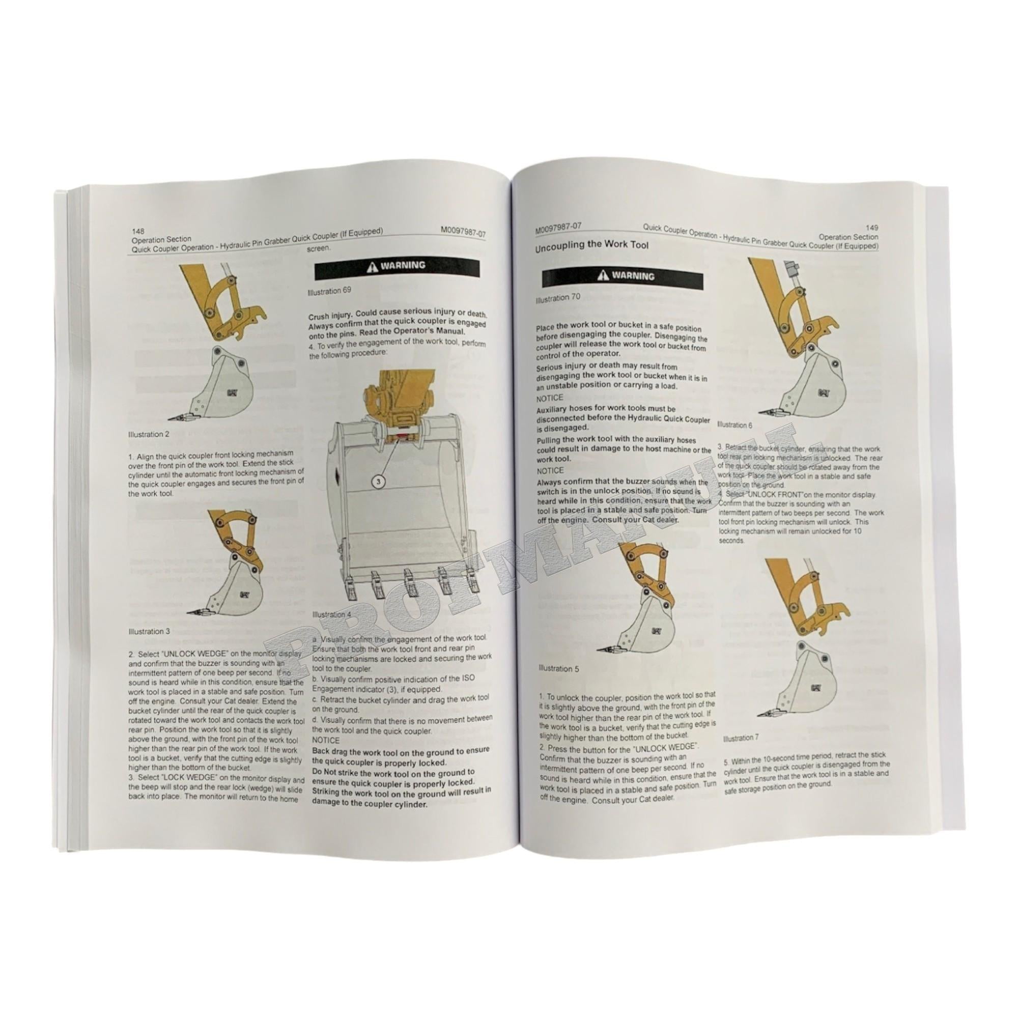 Manual del operador de la miniexcavadora hidráulica Caterpillar 306, 306 CR y 306.5