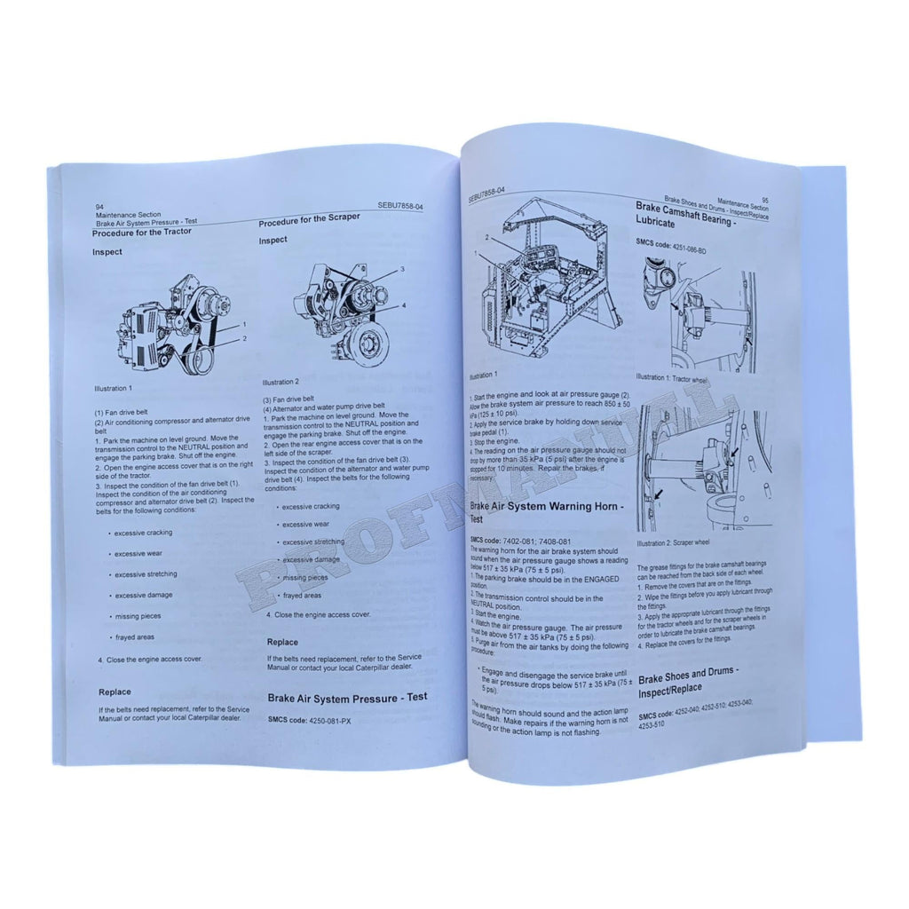 Manual del operador de la mototraílla Caterpillar 627G DBD1-UP DBZ1-UP
