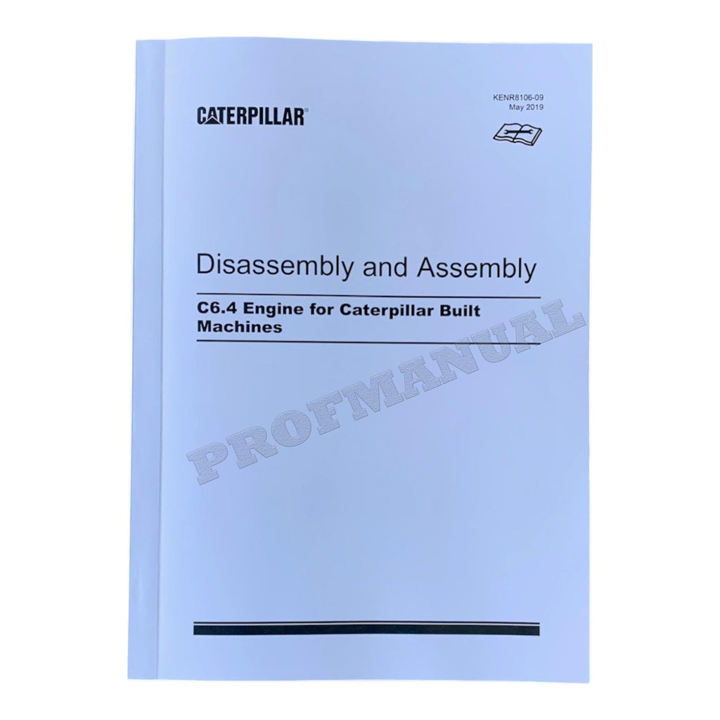 Manual de desmontaje y montaje de la máquina ensamblada con motor Caterpillar Cat C6.4