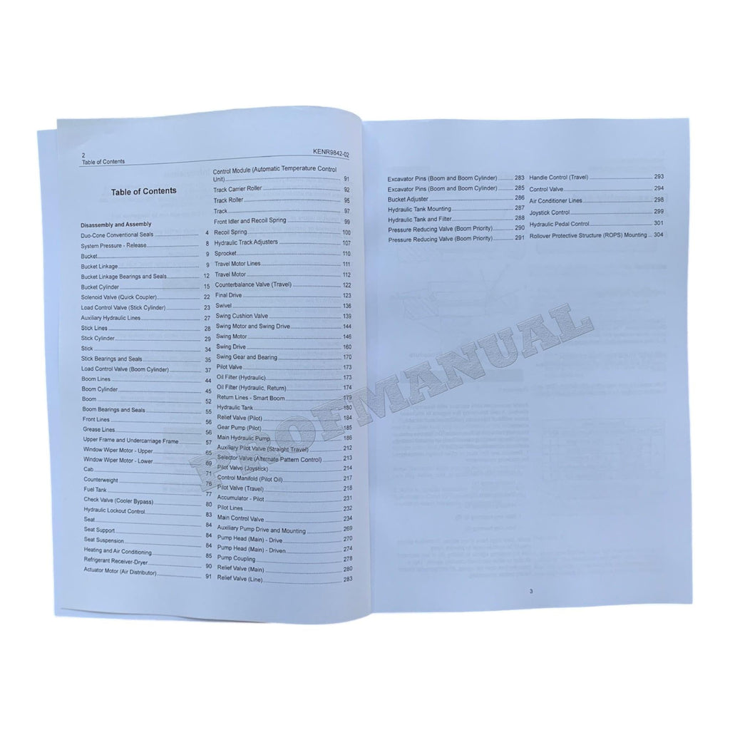 Caterpillar Cat 320E 323E EXCAVATOR Machine SYSTEM Disassembly Assembly Manual