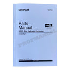 Caterpillar Cat 303.5 Mini Hydraulic Excavator Parts Catalog Manual SEBP3613