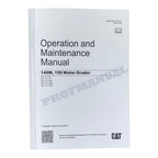 Manual de mantenimiento del operador de la motoniveladora Caterpillar 140M 150