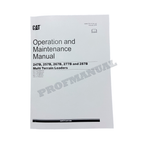 Caterpillar Cat 277B 287B loader operators maintenance manual + Supplement