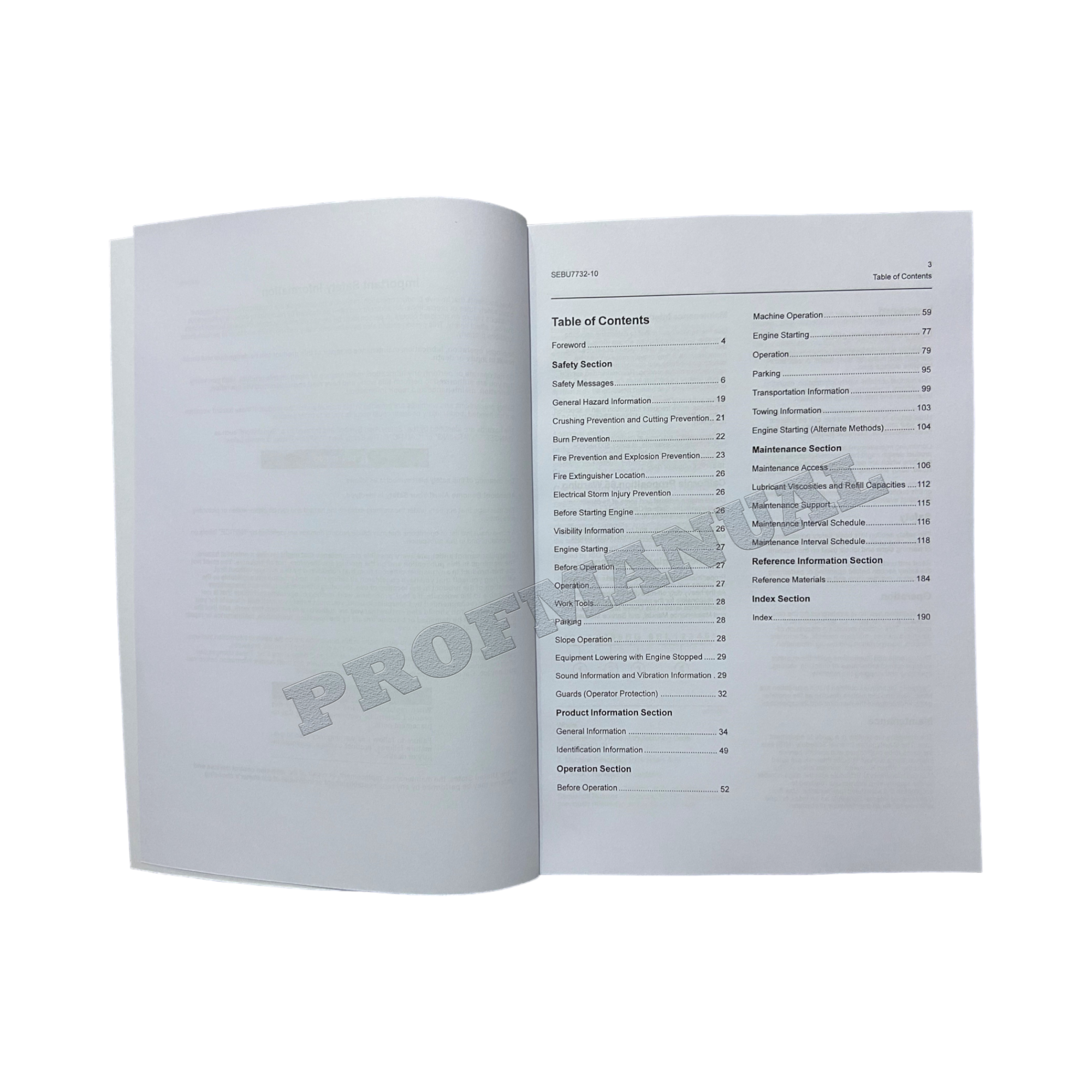 Caterpillar Cat 277B 287B loader operators maintenance manual + Supplement