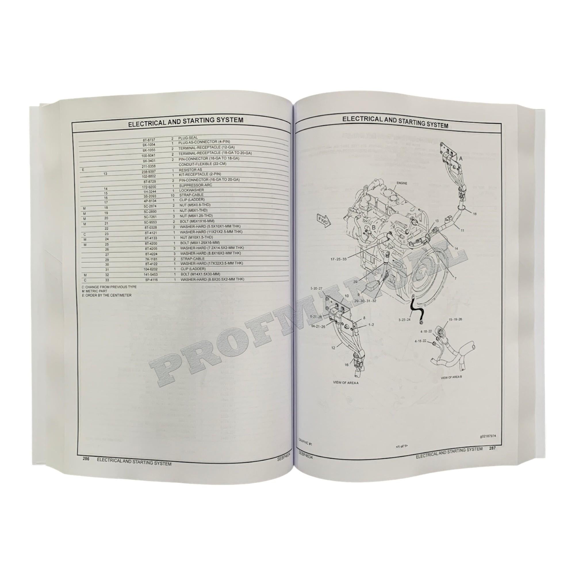 Caterpillar Cat 247B2 Multi Terrain Loader Parts Catalog Manual SEBP4634