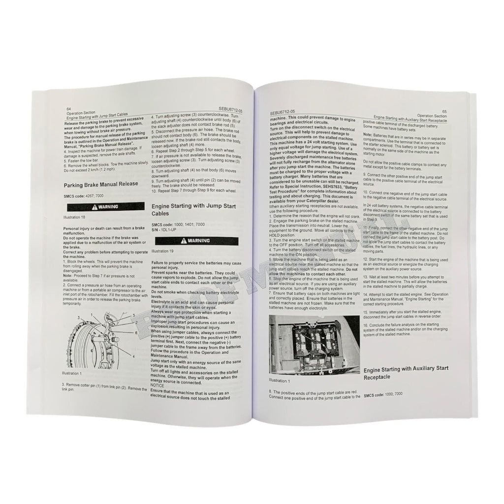Manual de mantenimiento del operador de mototraílla Caterpillar 627F