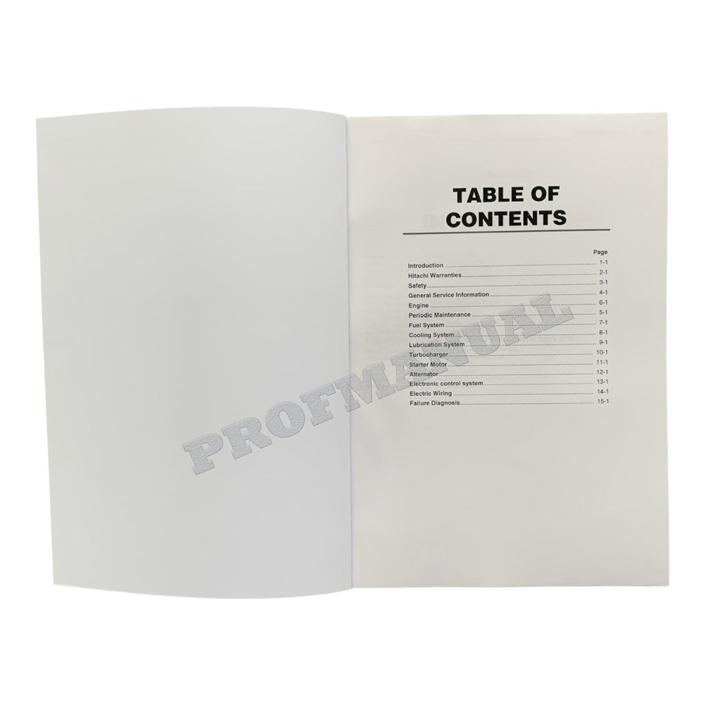 Hitachi YANMAR 3TNV88-B 3TNV88-IJ 4TNV 4TNV84 4TNV84T Engine Service manual