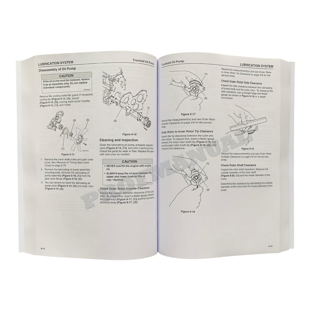 Hitachi YANMAR 3TNV88-IJ 4TNV 4TNV84 4TNV84T 4TNV84T-Z Engine Service manual