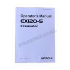 HITACHI EX120-5 EXCAVATOR OPERATORS MANUAL