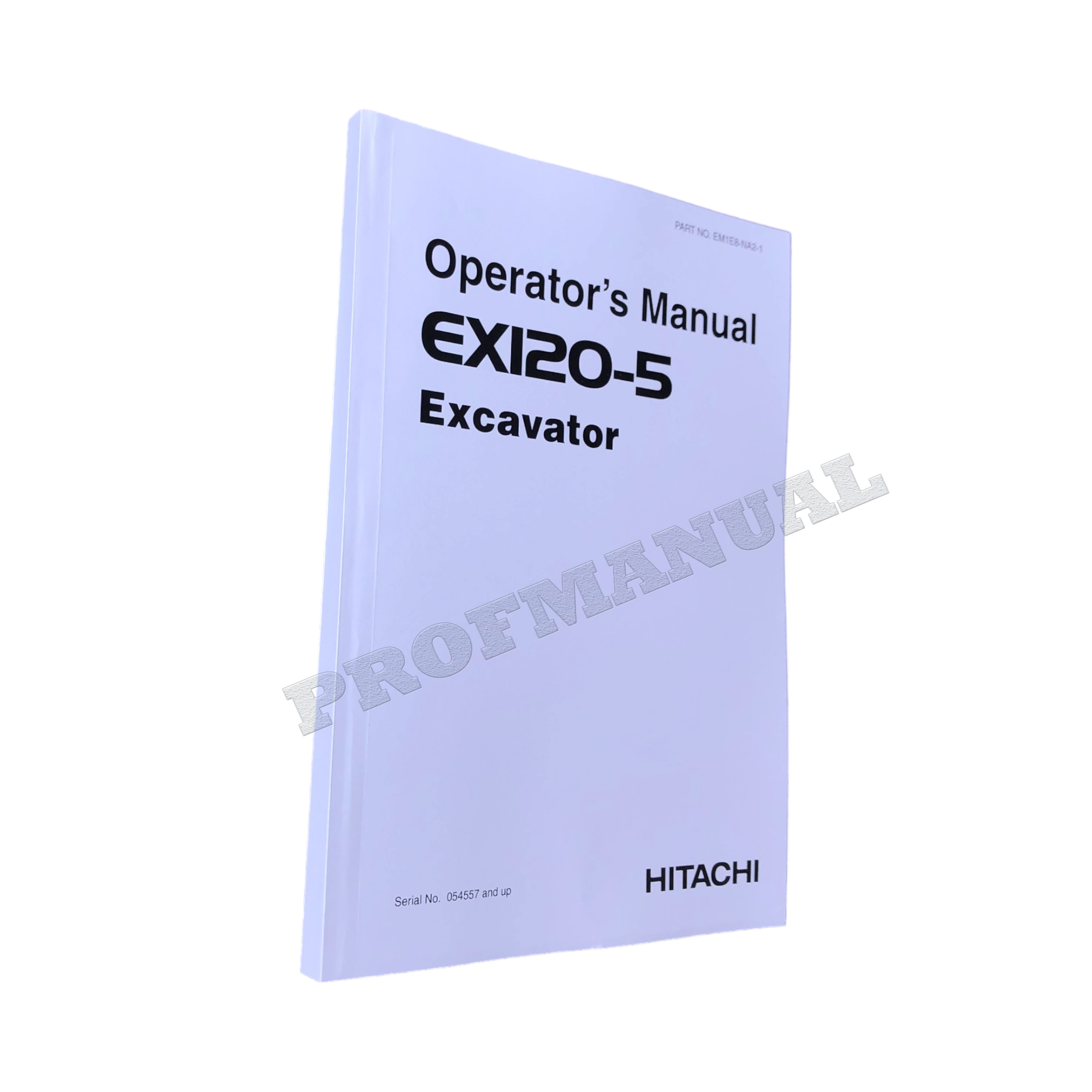 HITACHI EX120-5 EXCAVATOR OPERATORS MANUAL