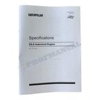 Caterpillar C6.6 Industrial Engine Full Service Manual *Send serial number