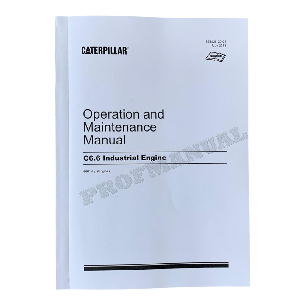 Caterpillar C6.6 Industrial Engine Full Service Manual *Send serial number