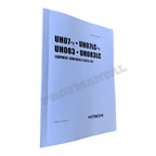 HITACHI UH083 UH083LC Equipment Excavator Parts catalog manual 164-20001-