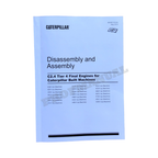 Manual de servicio de la máquina ensamblada con motor Caterpillar C2.4 Tier 4 Final Desmontaje Montaje