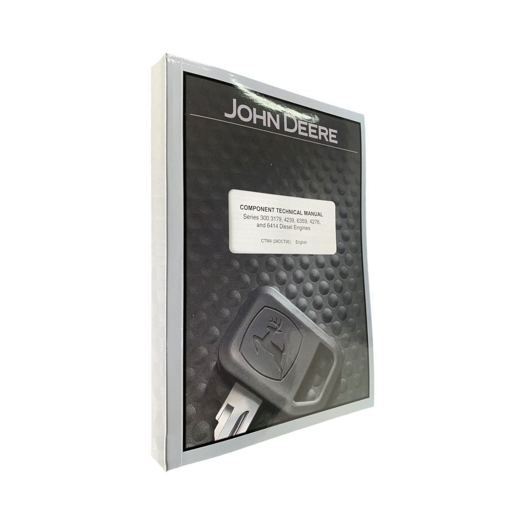 John Deere Series 300 3179 4239 6359 4276 6414 Engine REPAIR SERVICE MANUAL CTM4