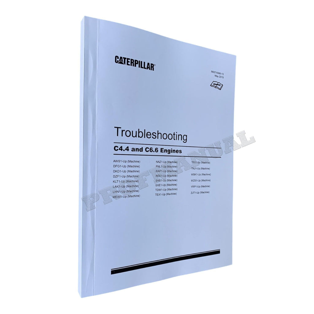 Caterpillar C6.6 C4.4 Engine Operation Testing Adjusting FULL Service Manual *Send Serial#