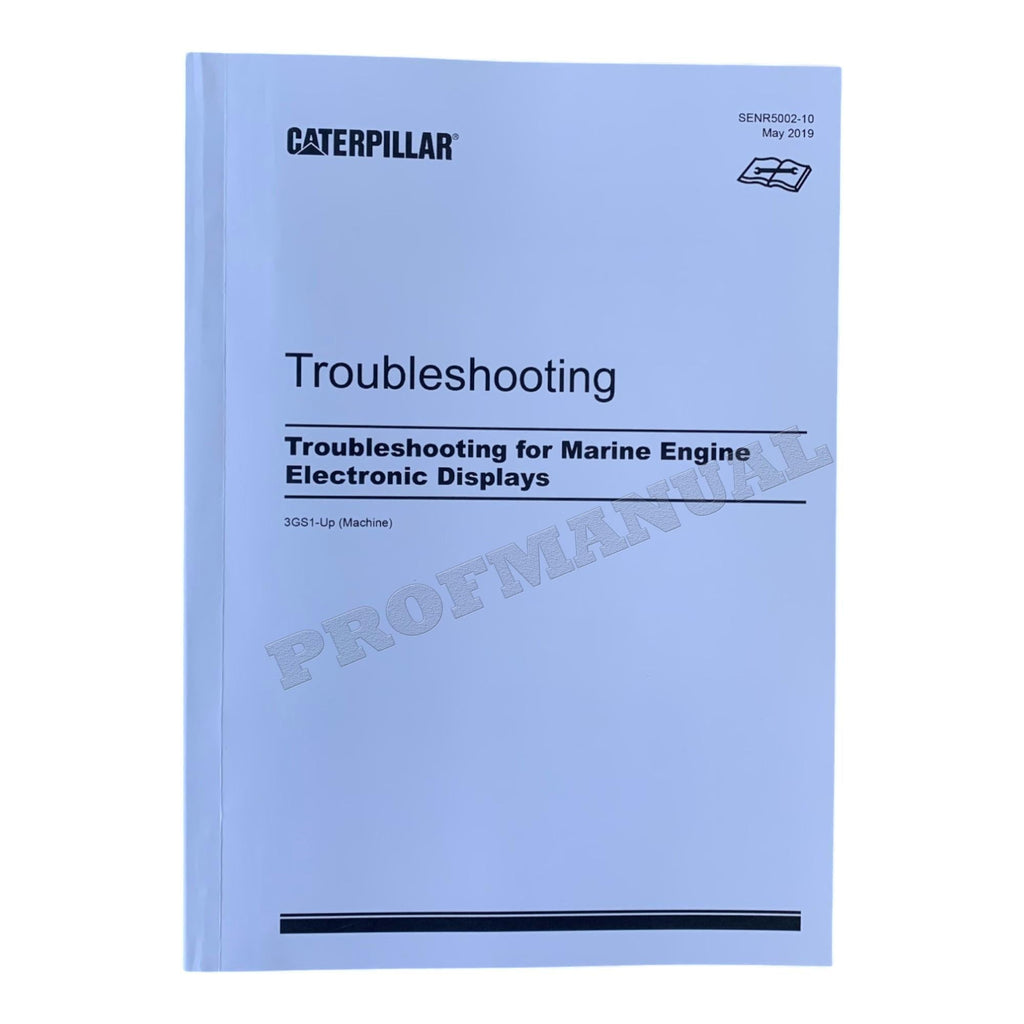 Manual de servicio completo del motor marino Caterpillar 3126B 16 libros *Enviar número de serie