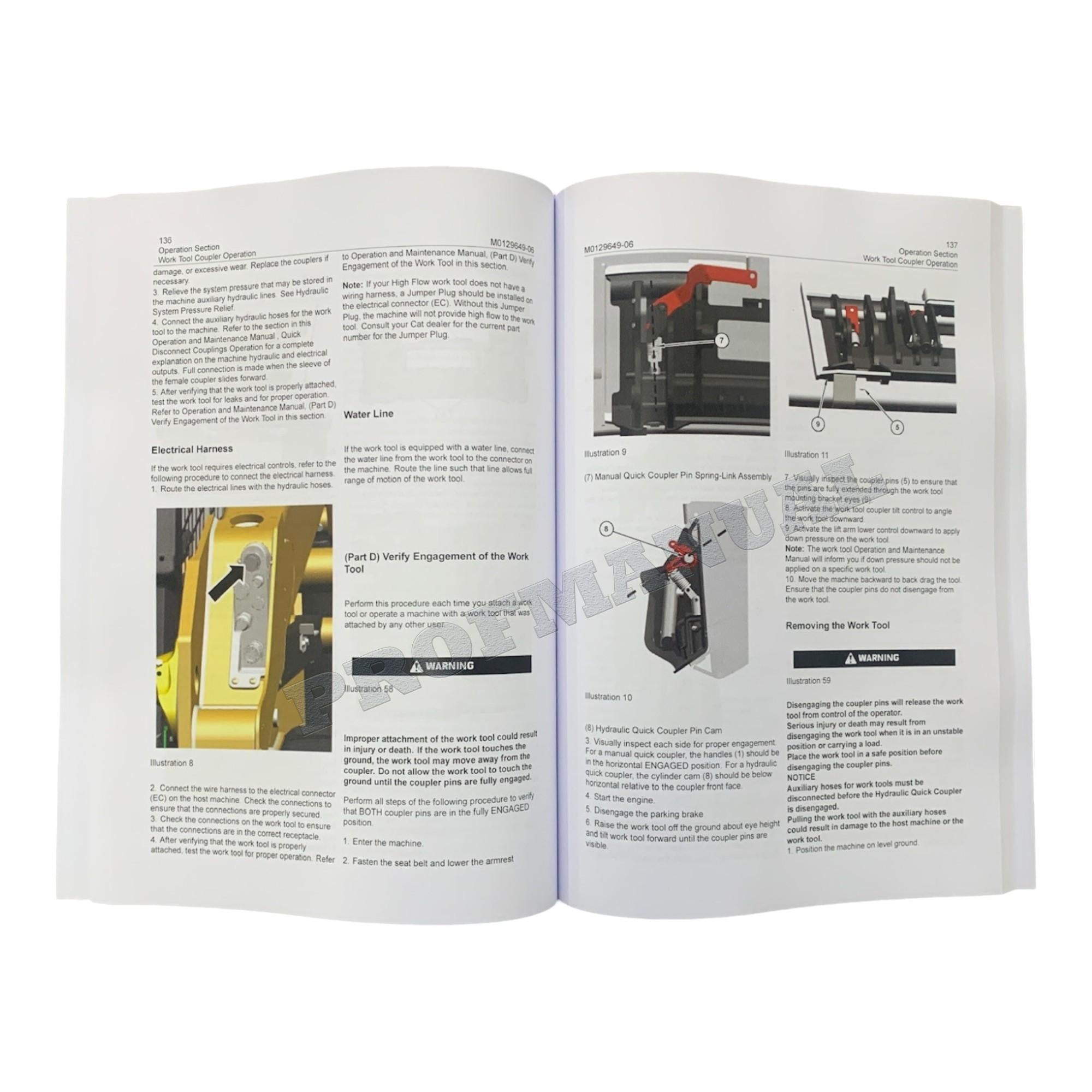Caterpillar Cat 255 265 Compact Track Loader CTL OPERATORS MAINTENANCE MANUAL