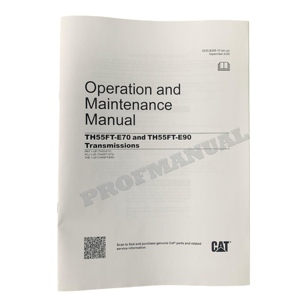 Caterpillar TH55FT-E90 PETROLEUM TRANSMISSION Service Manual *Send serial number