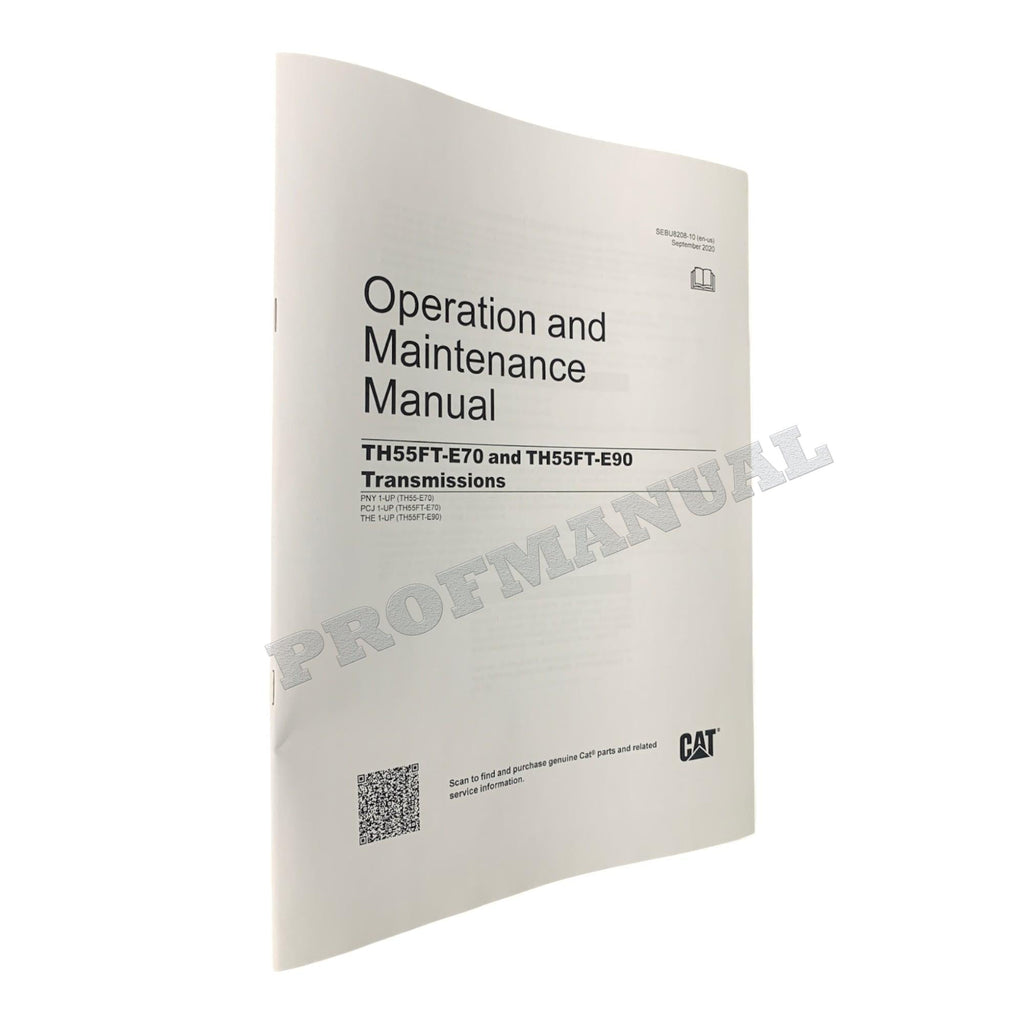 Caterpillar TH55FT-E90 PETROLEUM TRANSMISSION Service Manual *Send serial number