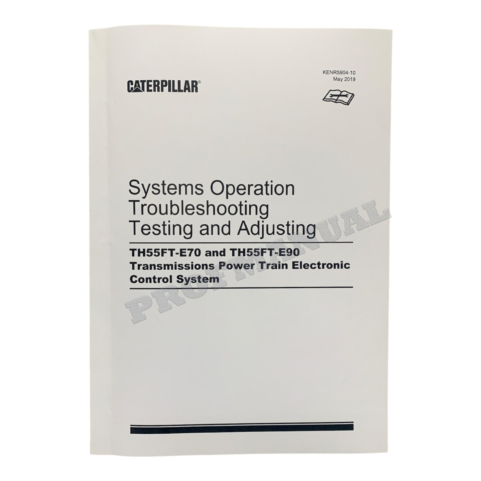 Caterpillar TH55FT-E90 PETROLEUM TRANSMISSION Service Manual *Send serial number