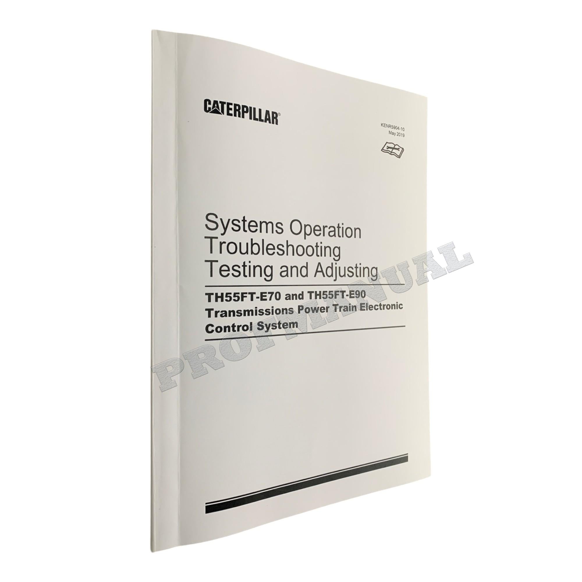Caterpillar TH55FT-E90 PETROLEUM TRANSMISSION Service Manual *Send serial number