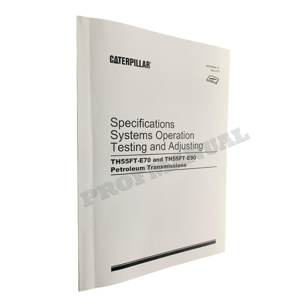 Caterpillar TH55FT-E90 PETROLEUM TRANSMISSION Service Manual *Send serial number