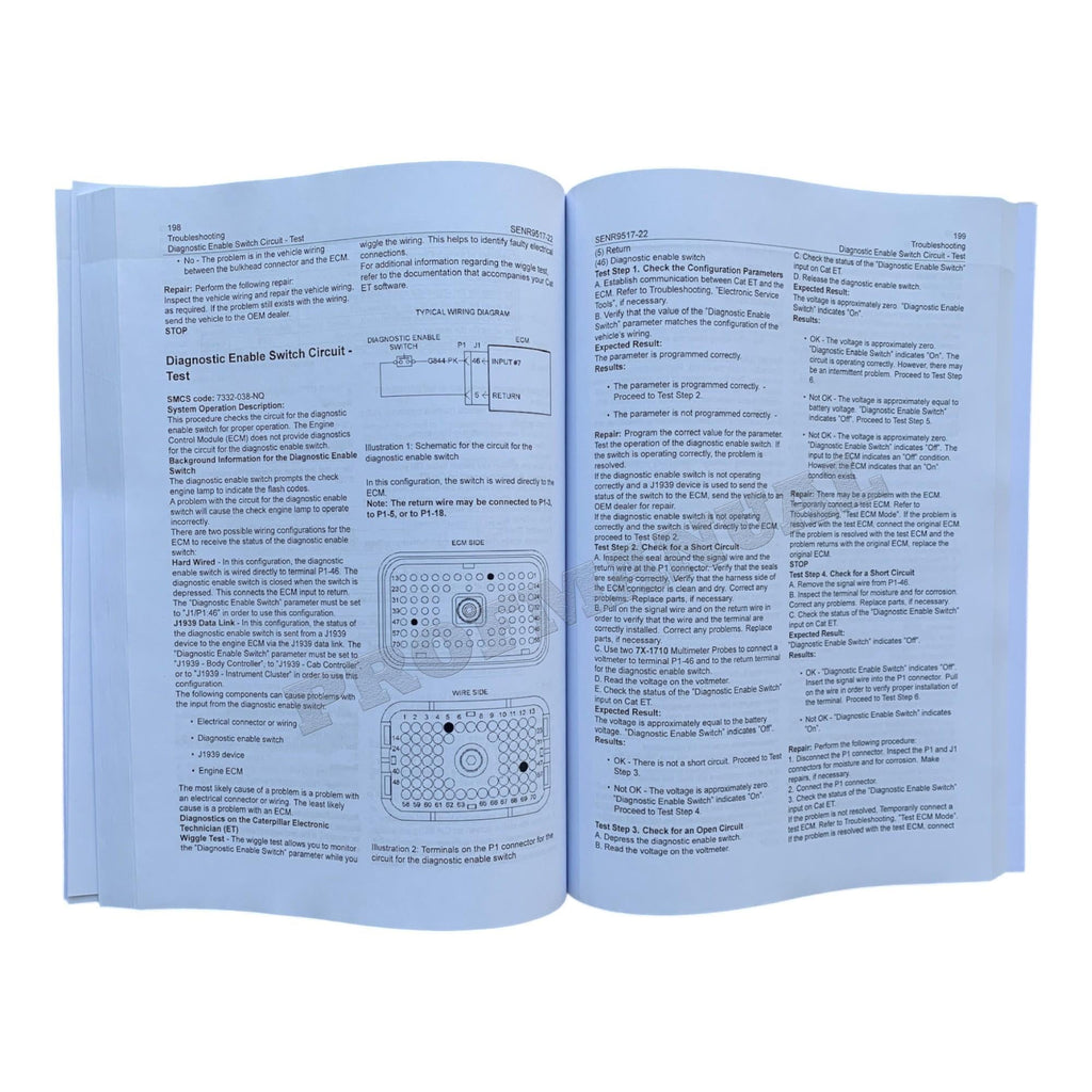Caterpillar C7 On-Highway Truck Engine Full Service Manual *Send serial number