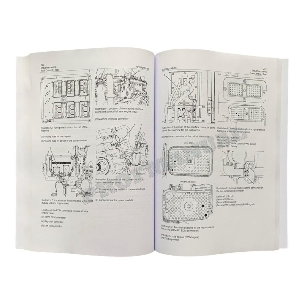 Caterpillar C175-16 C175-20 Engine Truck Disassem Assem Test Adjust Full Service Manual