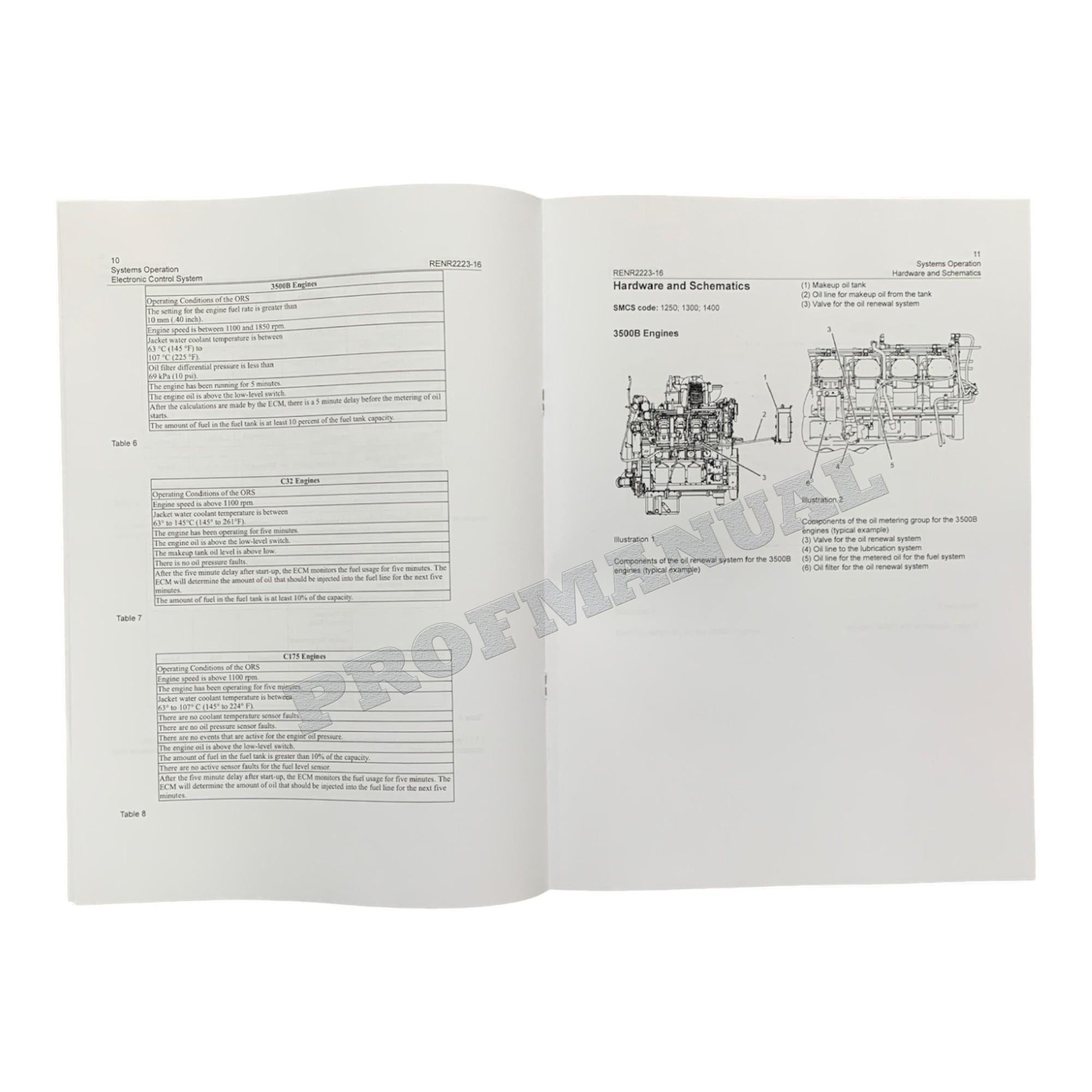 Caterpillar C175-16 C175-20 Engine Truck Disassem Assem Test Adjust Full Service Manual