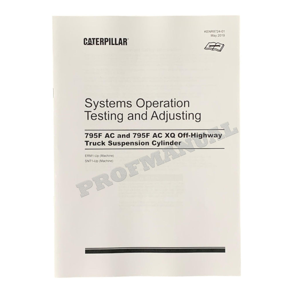 Caterpillar 795F AC Truck Full Service Manual *Send serial number