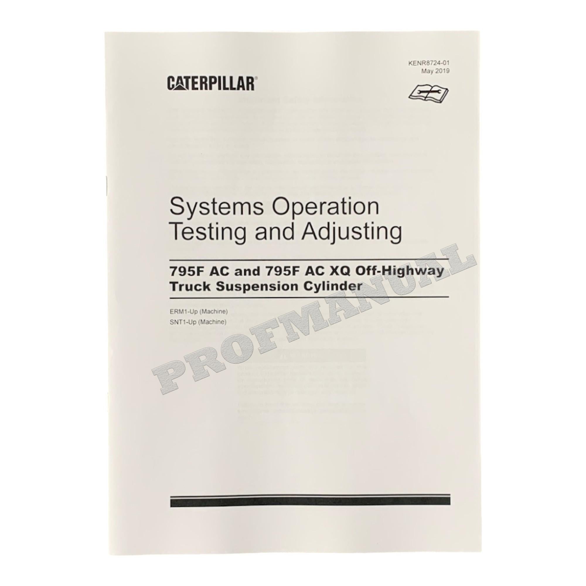 Caterpillar 795F AC Truck Full Service Manual *Send serial number