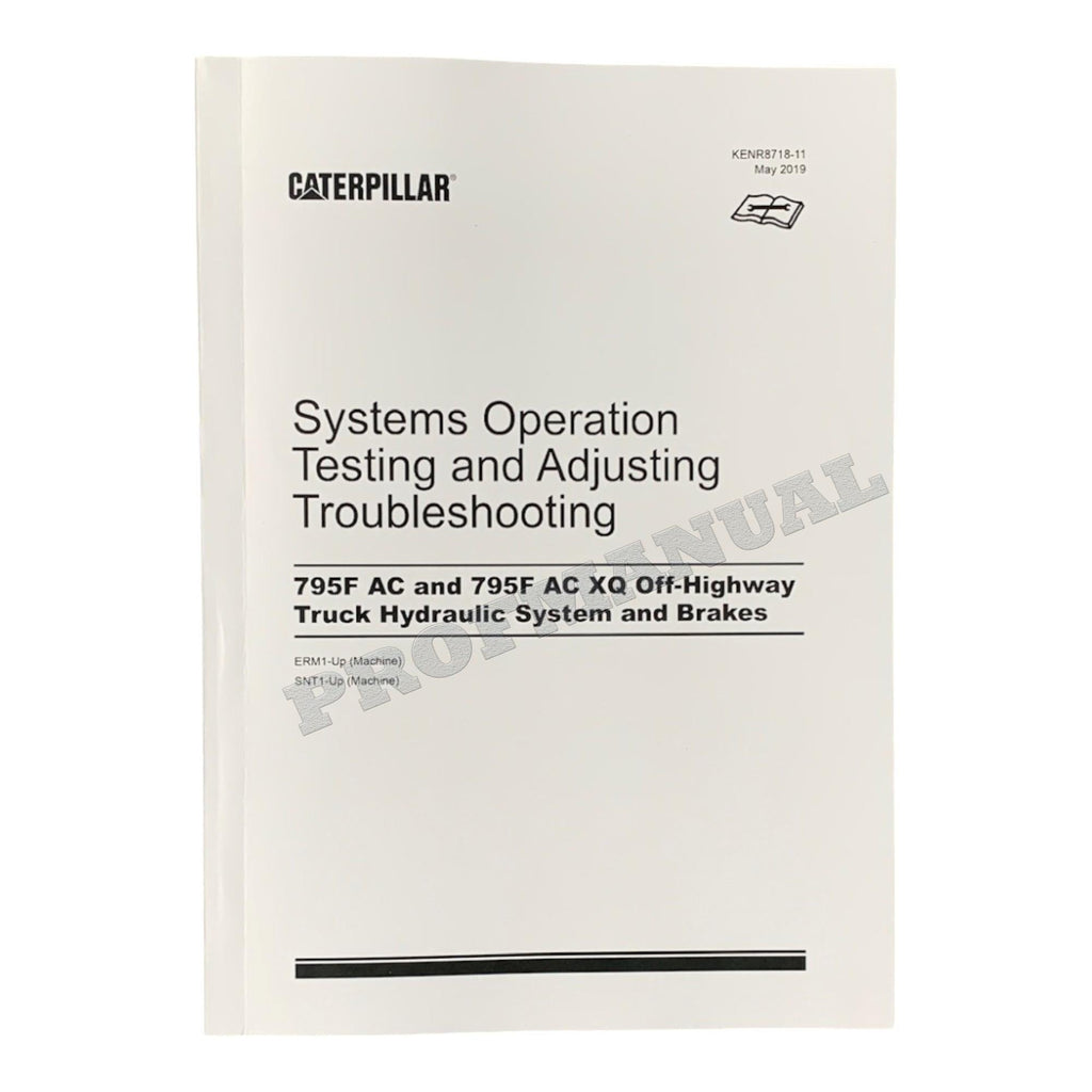 Caterpillar 795F AC Truck Full Service Manual *Send serial number