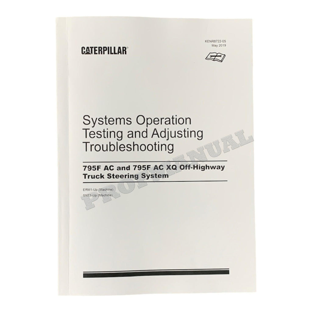 Caterpillar 795F AC Truck Full Service Manual *Send serial number