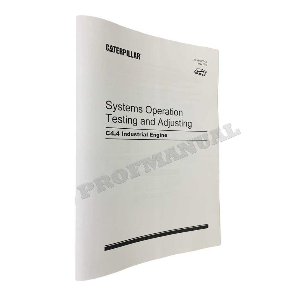 Caterpillar C4.4 Generator Set Full Service Manual *Send serial number