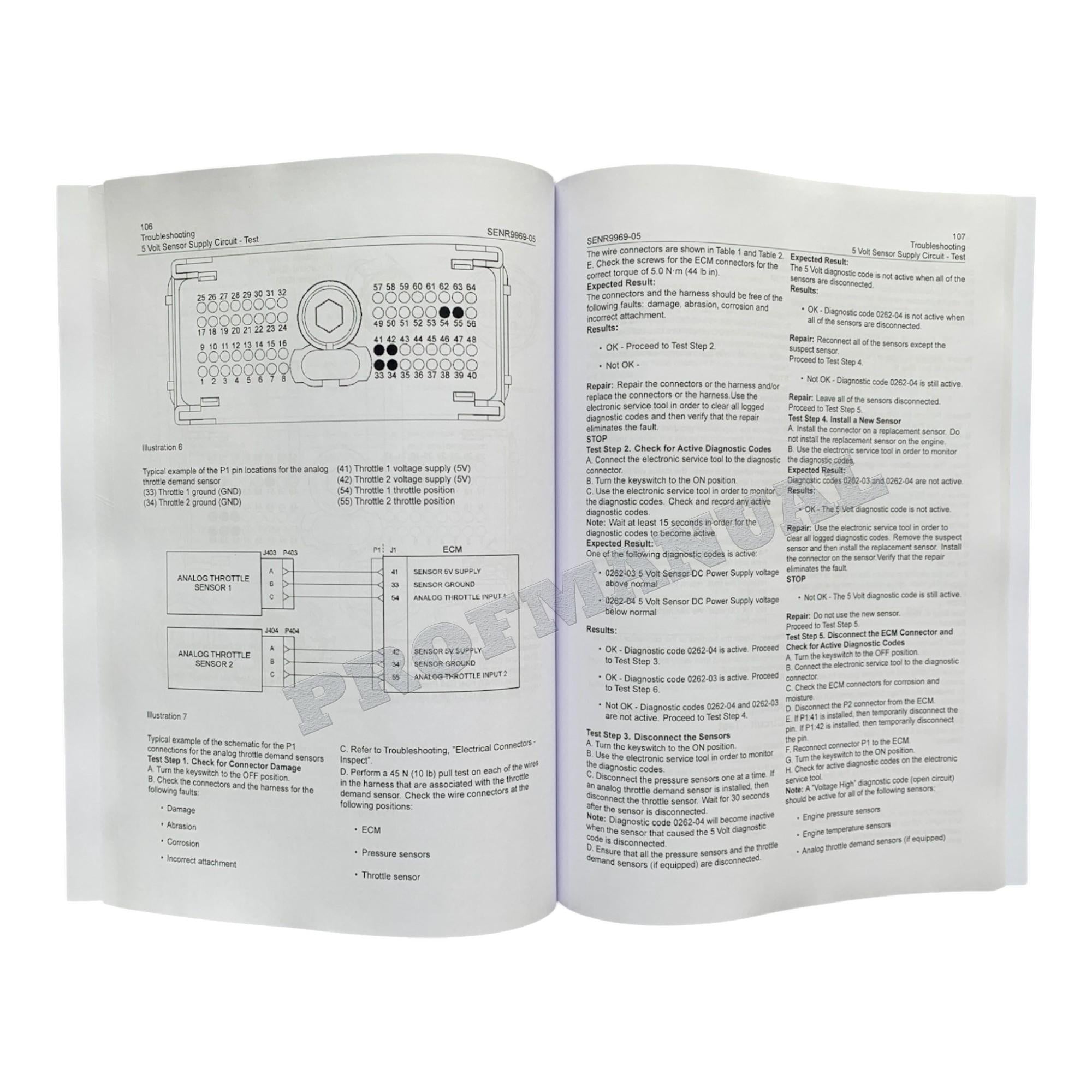 Caterpillar C4.4 Generator Set Full Service Manual *Send serial number