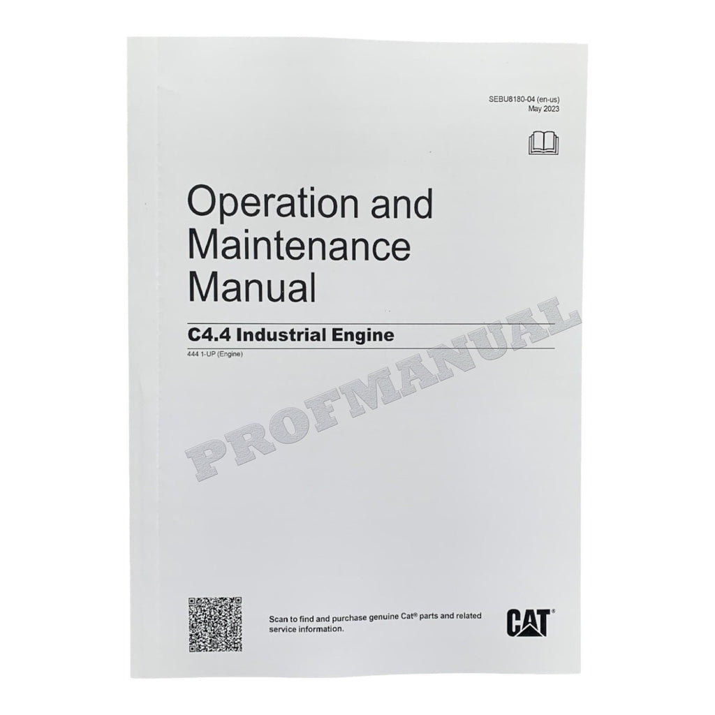 Caterpillar C4.4 Generator Set Full Service Manual *Send serial number
