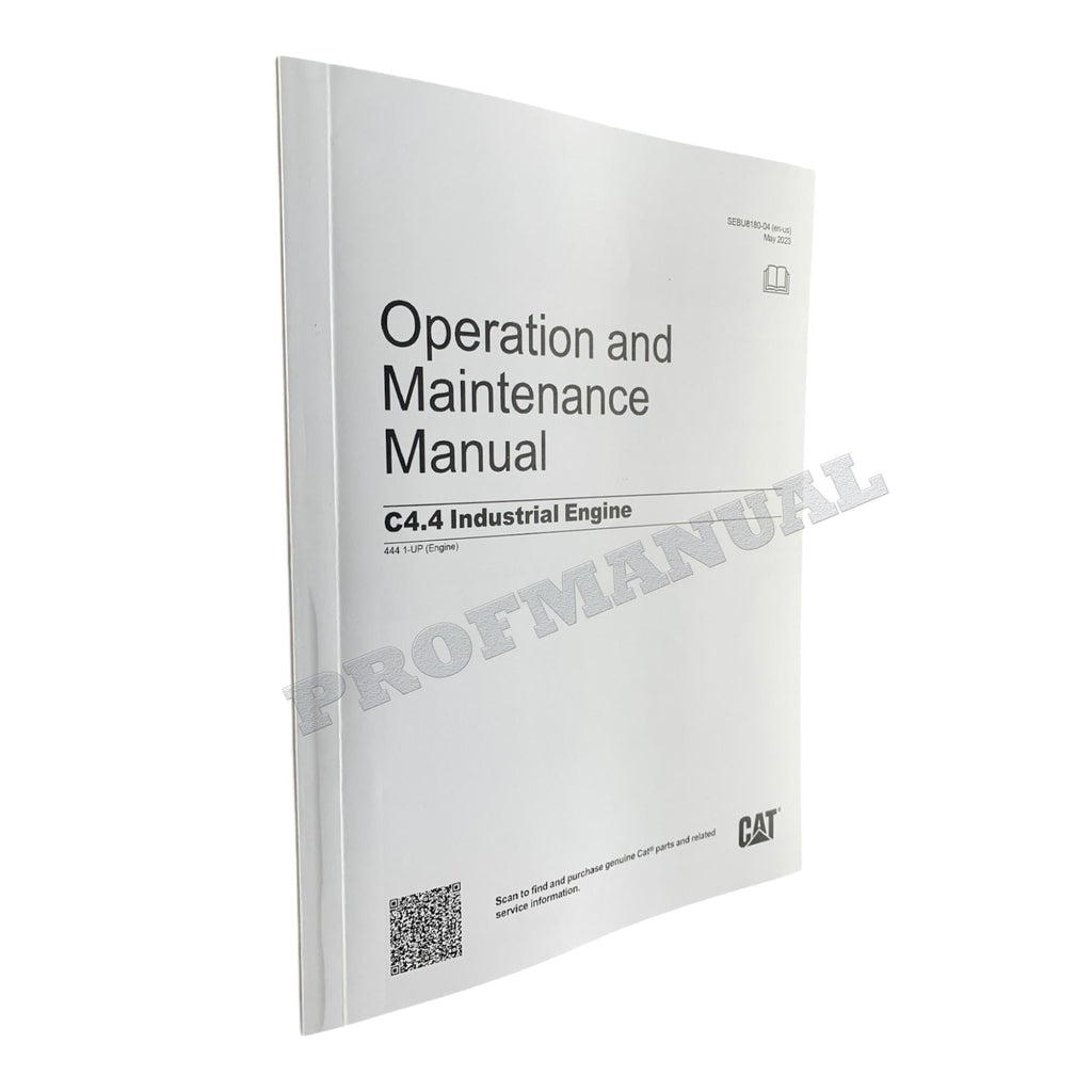 Caterpillar C4.4 Generator Set Full Service Manual *Send serial number