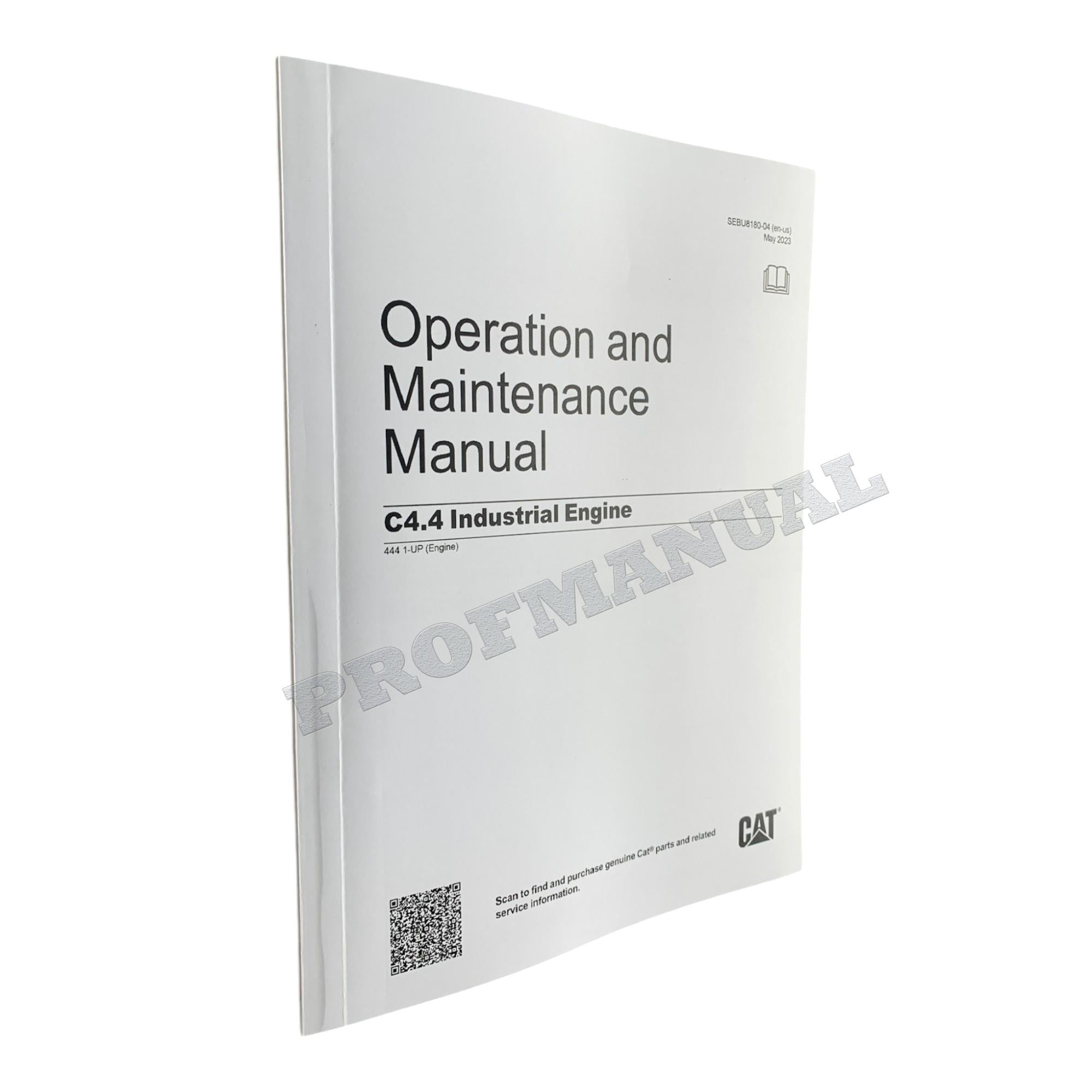 Caterpillar C4.4 Generator Set Full Service Manual *Send serial number