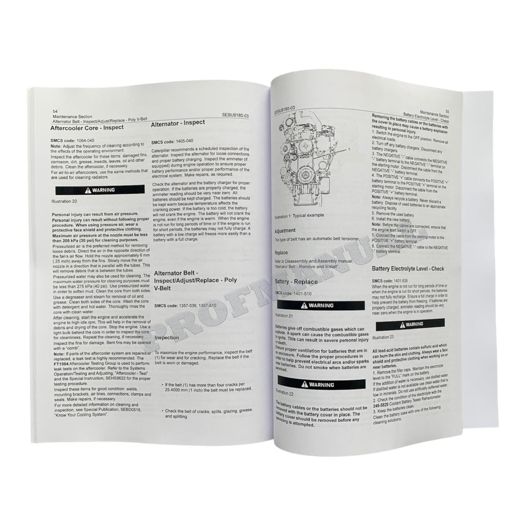 Caterpillar C4.4 Generator Set Full Service Manual *Send serial number