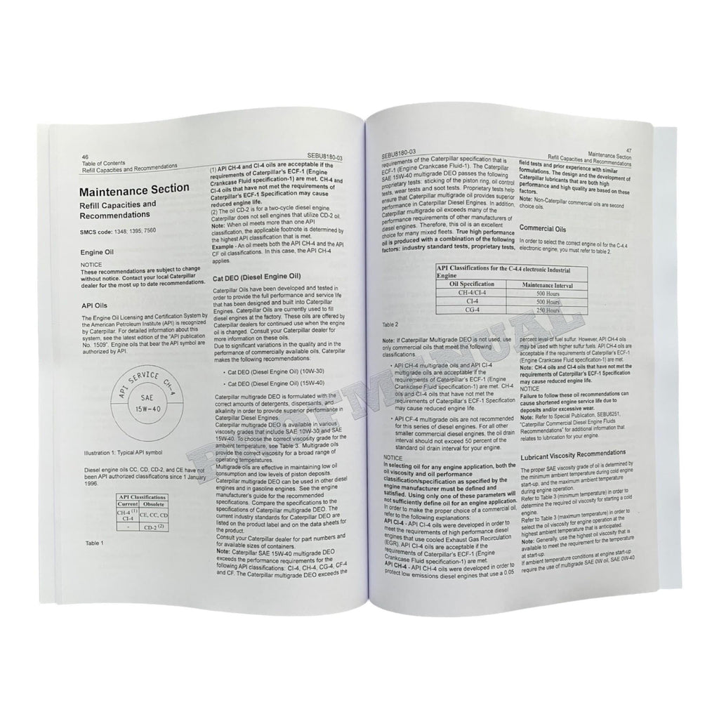 Caterpillar C4.4 Generator Set Full Service Manual *Send serial number